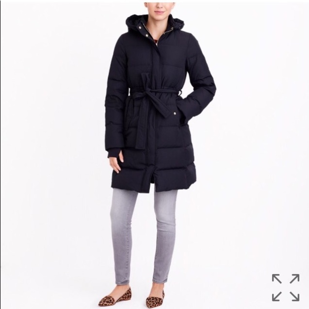 Long belted coat
